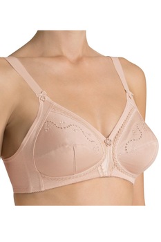 Sutien, Triumph, Doreen + Cotton 01 N, Bej, 90E Sutien, Triumph, Doreen + Cotton 01 N, Bej, 90E