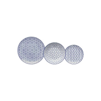 Set Farfurii 18 piese , Tognana , Down Town , portelan , 27 cm / 20.5 cm / 19 cm Set Farfurii 18 piese , Tognana , Down Town , portelan , 27 cm / 20.5 cm / 19 cm