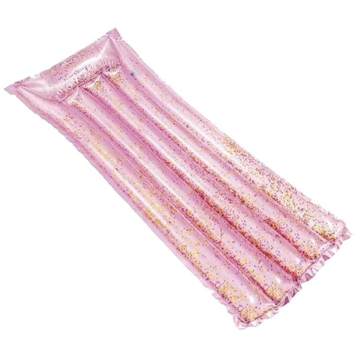 Надуваем дюшек Intex Pink glitter 58720EU, 1.7 м x 53 см x 15 см