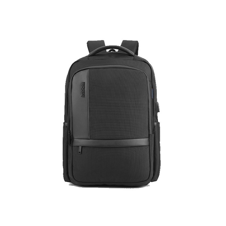 Rucsac Arctic Hunter, Dalb, 100% Poliester, Rezistent la apa, 47 x 32 x 12 cm, Negru