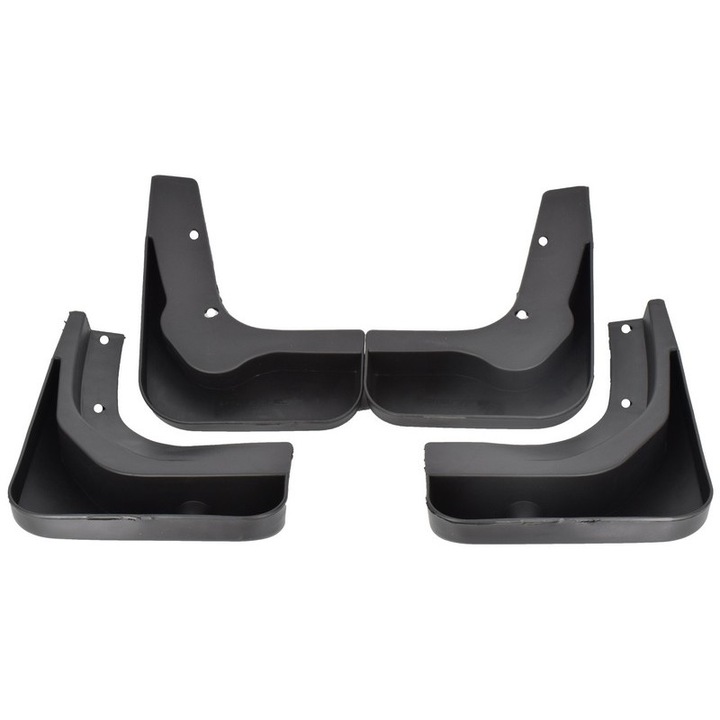 Set 4 aparatori noroi dedicate Volkswagen PASSAT B7 berlina an 2010-2015 , cauciuc termoplastic rezistent, fata-spate ,culoare negru mat, cu suruburi de prindere