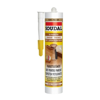 Chit acrilic pentru parchet, Soudal, brad, 280 ml Chit acrilic pentru parchet, Soudal, brad, 280 ml