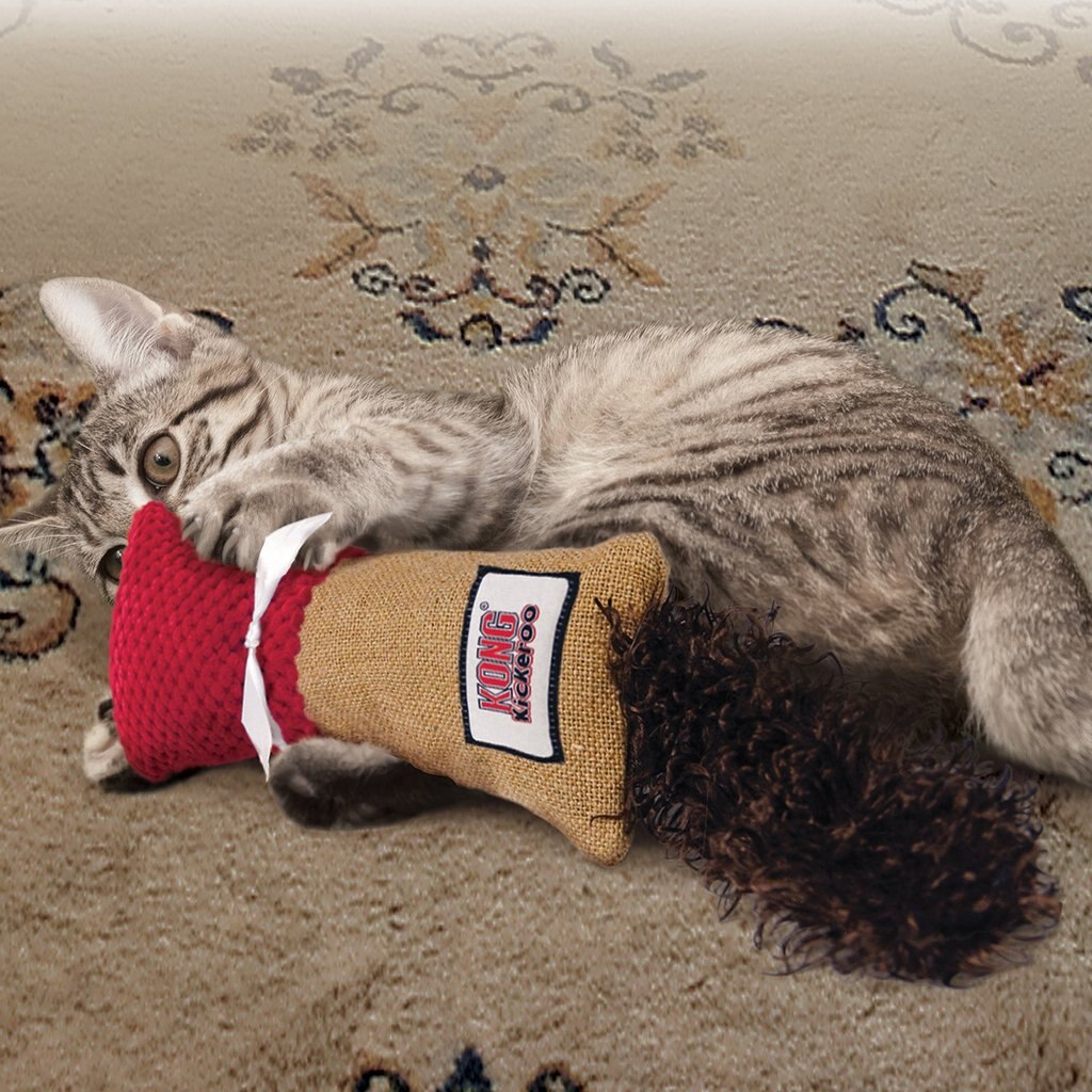 Jucarie pentru pisici, Kong Cat Kickeroo Cuddler