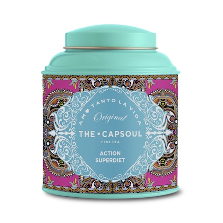 Ceai de slabit The Cap Soul, Superdiet, tip infuzie, din plante, efect diuretic si de ardere a grasimilor, ingrediente naturale, 100 g