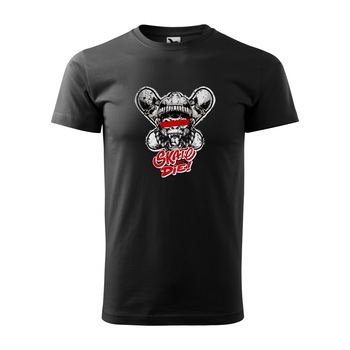 Tricou negru barbati, idee de cadou, pentru pasionatii de skateboard, Skate Monkey, marime M Tricou negru barbati, idee de cadou, pentru pasionatii de skateboard, Skate Monkey, marime M