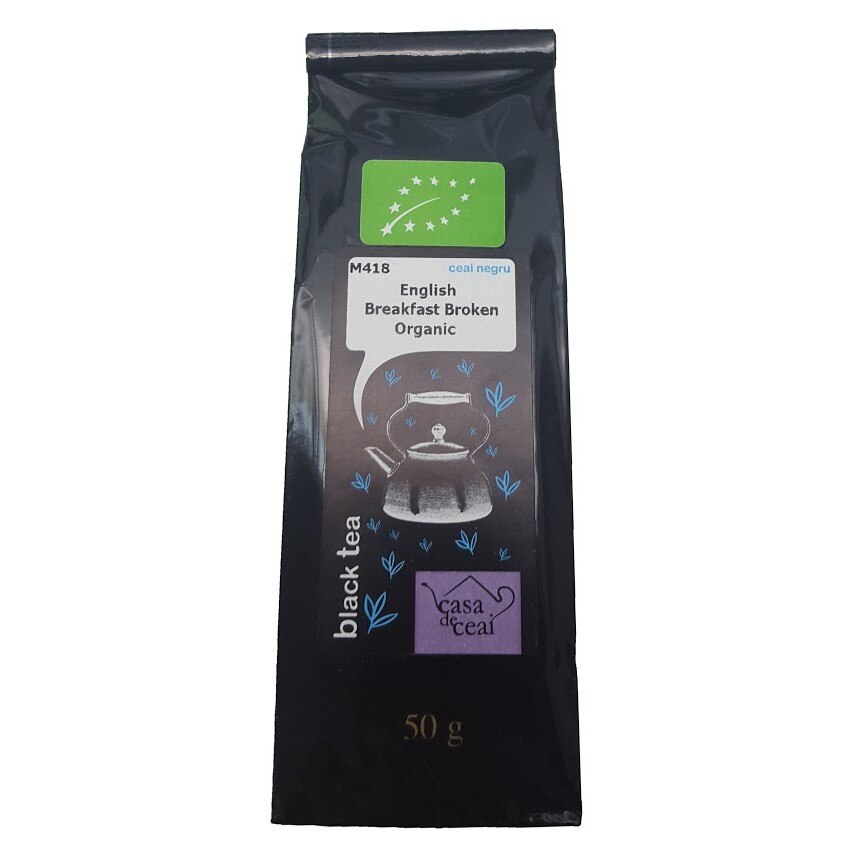 Ceai negru M418 English Breakfast Broken Organic
