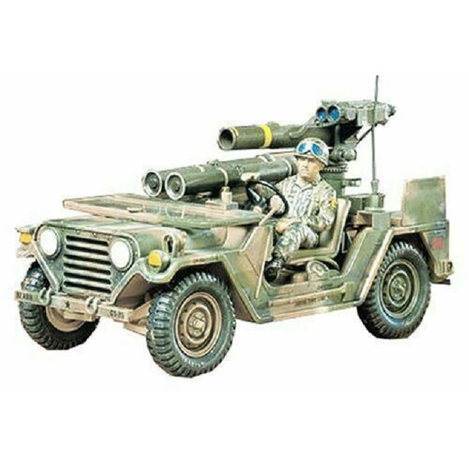 Macheta Militara Tamiya M151A2 Ford Mutt Tow Missile Launcher 1:35 Tam 35125