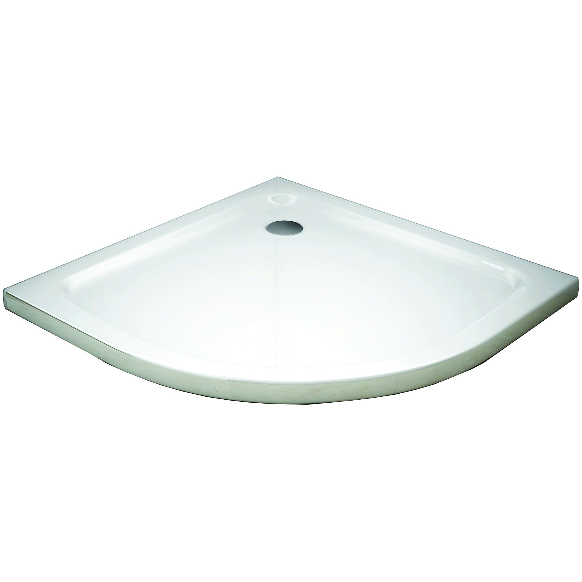 Cadita pentru cabina de dus Optima Semi-R, 900x900x50, white