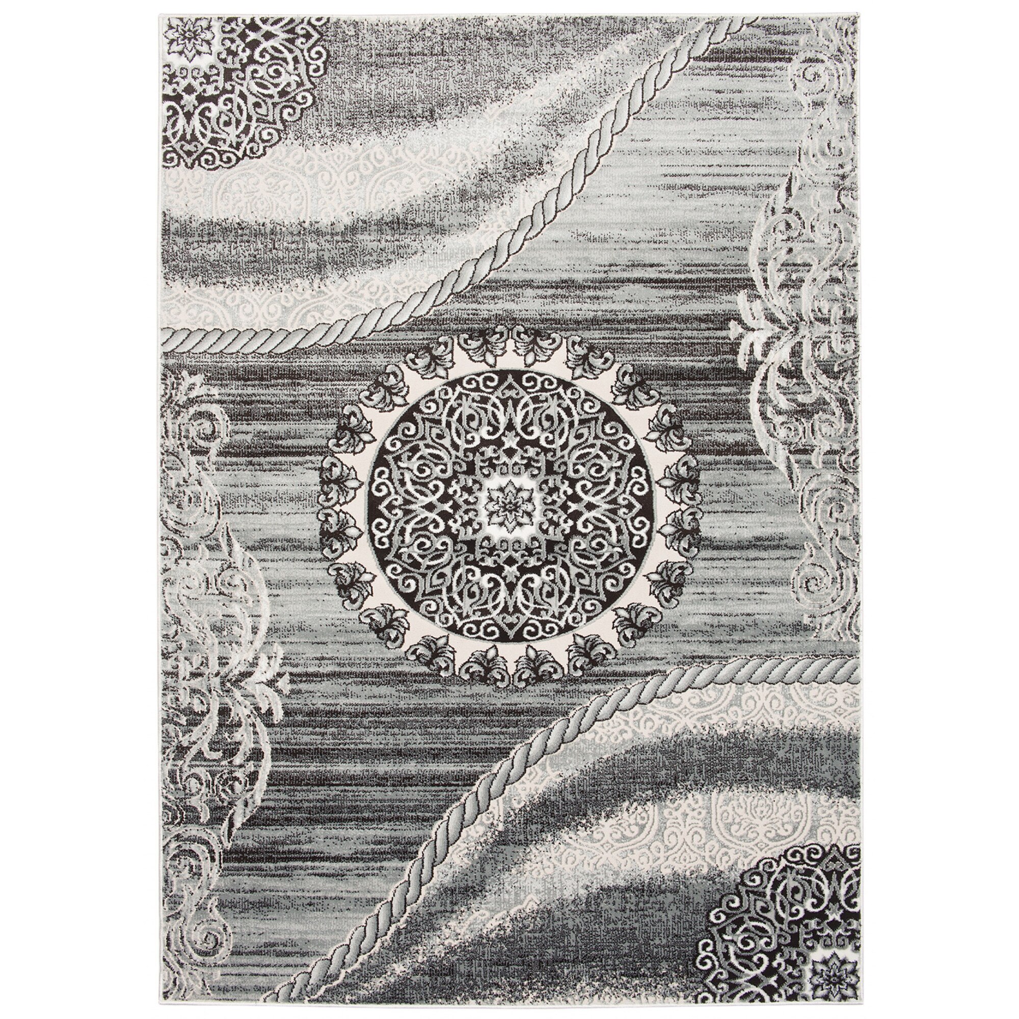 Covor Chemex Tango 70917/24338 gri 200x300