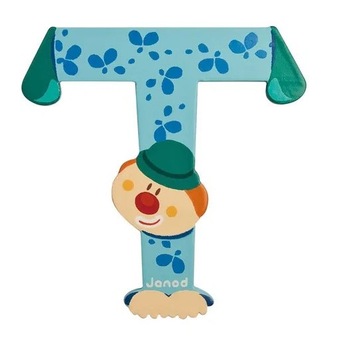 Jucarie educativa Janod Clown litera T Jucarie educativa Janod Clown litera T