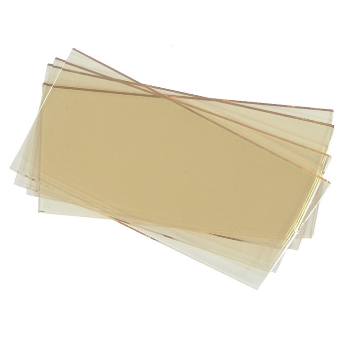 Sticla termorezistenta pentru usa soba semineu cu geam 190x175 mm