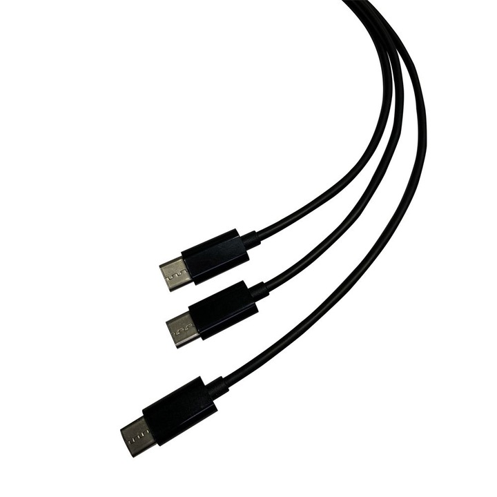 Steelplay játék és töltő kábel PS5 vezérlőhöz, dupla, fekete