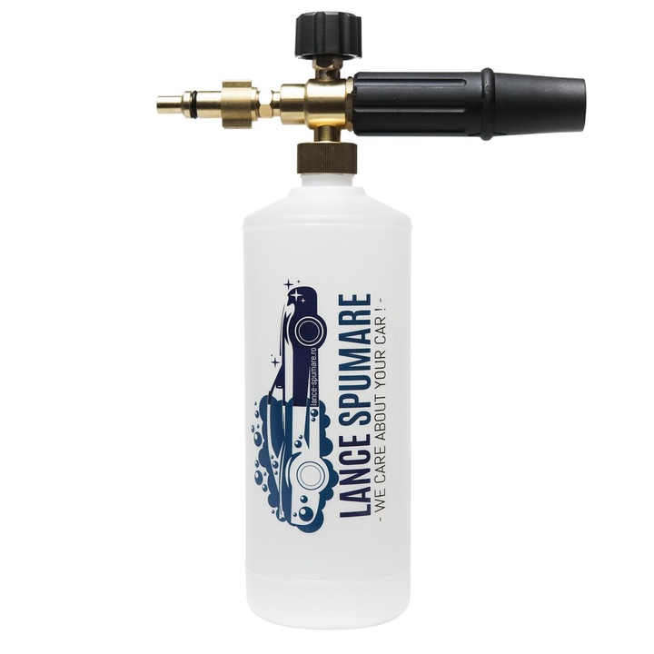 Lance spumare profesionala pentru aparate Parkside, alama, 1 litru