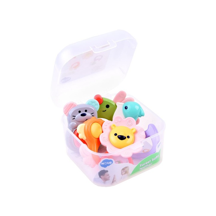 Baba rágóka 5 darabos készlet tartódobozban