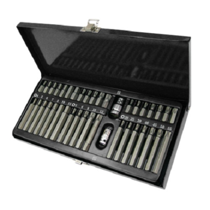 40 professzionális bit készlet S2, Topmaster 390171