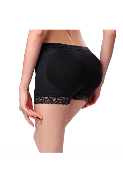 Boxeri dama cu pernute push-up Boom, Loulou, negru, Negru