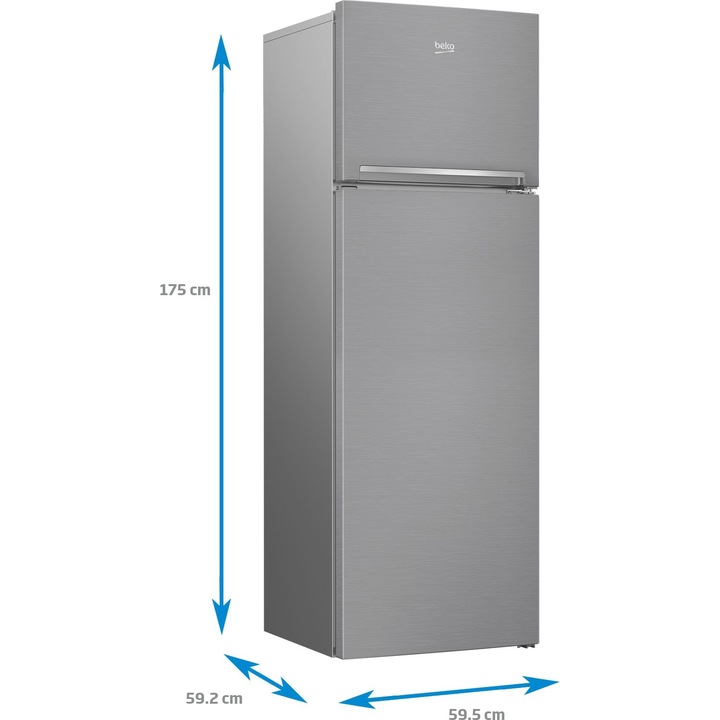 Frigider Beko RDSA310M30XBN – detaliu compartiment