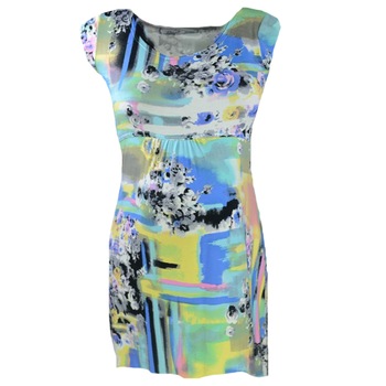Bluza cu maneca scurta pentru gravide Mini Junior BDDE9V, Multicolor, S Bluza cu maneca scurta pentru gravide Mini Junior BDDE9V, Multicolor, S