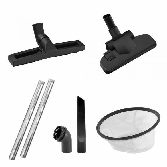 Aspirator multifunctional Limpio LWD-60X, 2640W, Putere aspirare 250 W, Recipient colectare 60 L, Negru/Portocaliu