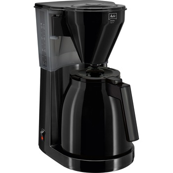 Cafetieră Melitta® Easy II THERM, Cana termica, Filtru pivotant, Sistem antipicurare, 1.25L, Negru Cafetieră Melitta® Easy II THERM, Cana termica, Filtru pivotant, Sistem antipicurare, 1.25L, Negru