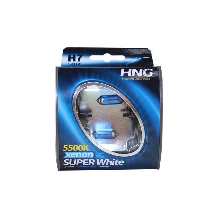 Set becuri Emzone H7, Efect Xenon, 2 buc