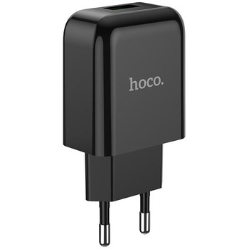 Incarcator Retea Hoco N2 Vigour 1xUSB 2.1A , Black Incarcator Retea Hoco N2 Vigour 1xUSB 2.1A , Black