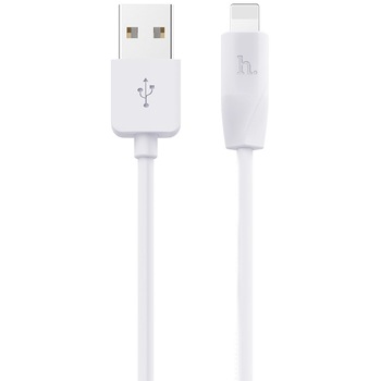 Cablu Lightning Hoco, silicon, X1 Rapid, 1m, 2.1A, alb Cablu Lightning Hoco, silicon, X1 Rapid, 1m, 2.1A, alb