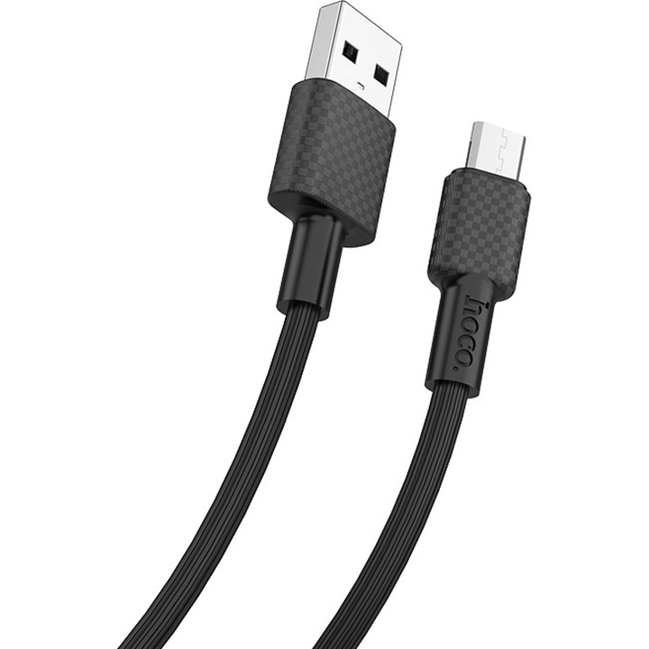 Кабел Hoco, MicroUSB X29, 1м, Black