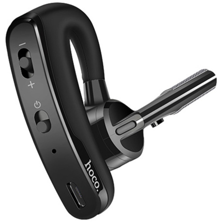 Casca Bluetooth HOCO E15 Rede business, MultiPoint, Negru