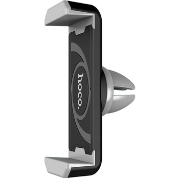Suport auto Hoco, CPH01, Grila de ventilatie, Rotatie 360 grade, Gri/Negru Suport auto Hoco, CPH01, Grila de ventilatie, Rotatie 360 grade, Gri/Negru