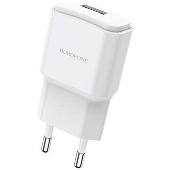 Incarcator Retea Borofone Orion BA48A 1xUsb 5V , alb Incarcator Retea Borofone Orion BA48A 1xUsb 5V , alb