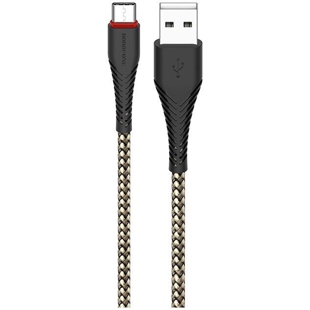 Cablu Date Type C Borofone BX25 Powerful 1m , Black