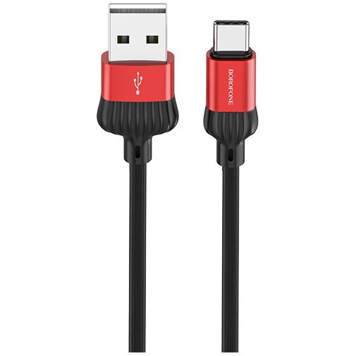 Cablu Date Type C Borofone BX28 Dignity 1m, Rosu