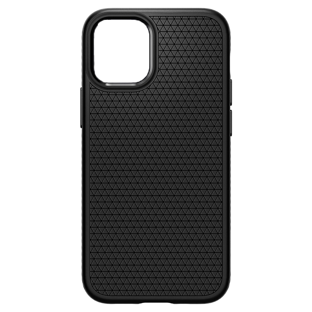 Husa Cover Spigen Liquid Air pentru iPhone 12 Mini Matte, Black