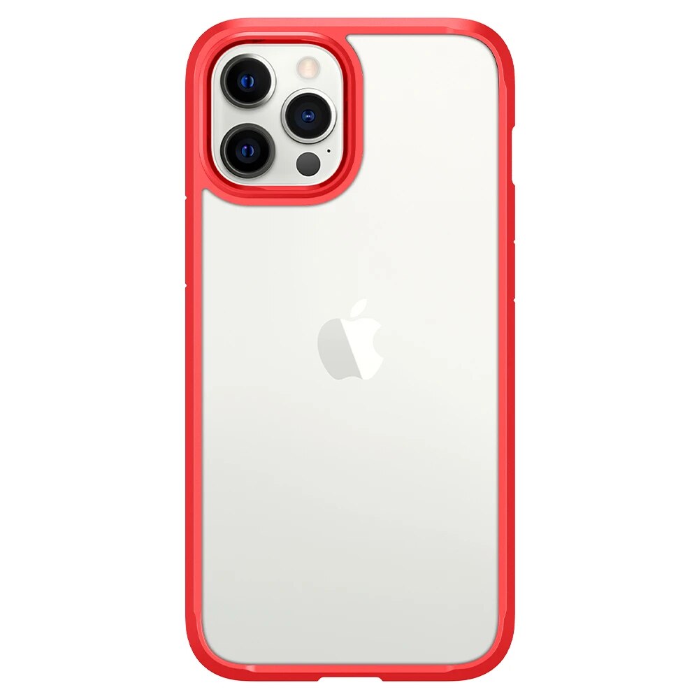 Husa Cover Spigen Ultra Hybrid pentru iPhone 12 Pro Max, Matte Red