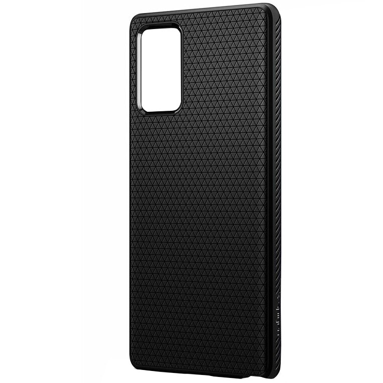 Husa Cover Spigen Liquid Air pentru Samsung Galaxy Note 20, Matte Black