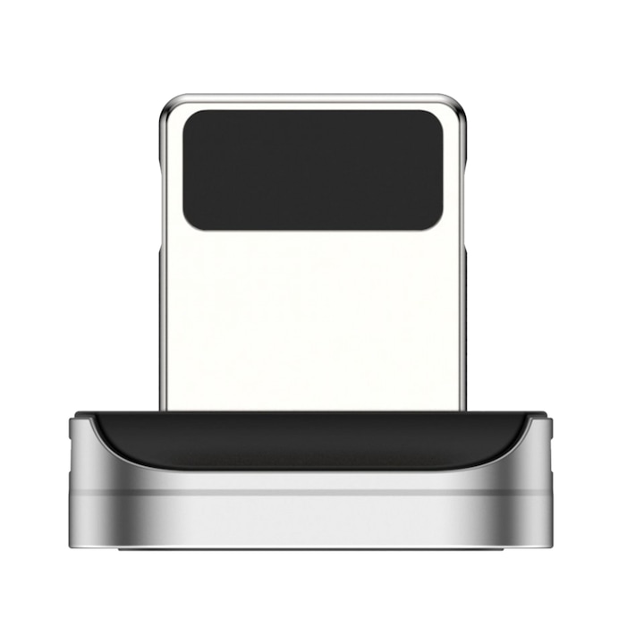 Adaptor Audio tip Lightning Baseus CALXC-E Magnetic, Argintiu