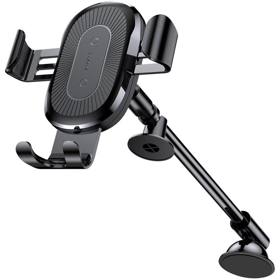 SUPORT AUTO WIRELESS GRAVITY+CABLU MICRO USB, Black BASEUS