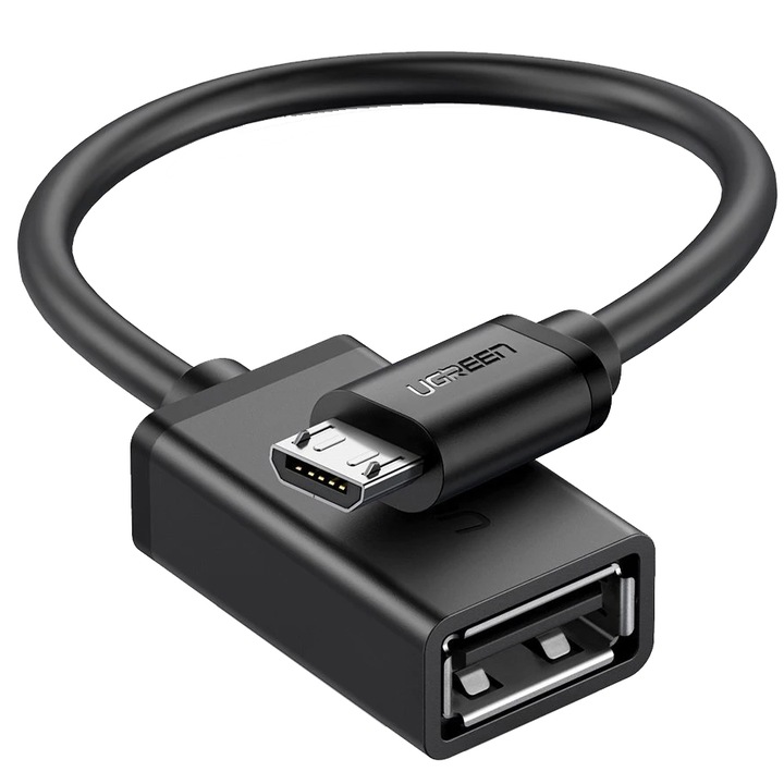Adaptor Ugreen OTG US133 Micro Usb la USB, Black