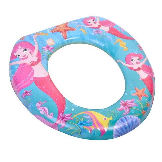 Capac wc, Felis, Mermaids, 28x30x3cm, Multicolor