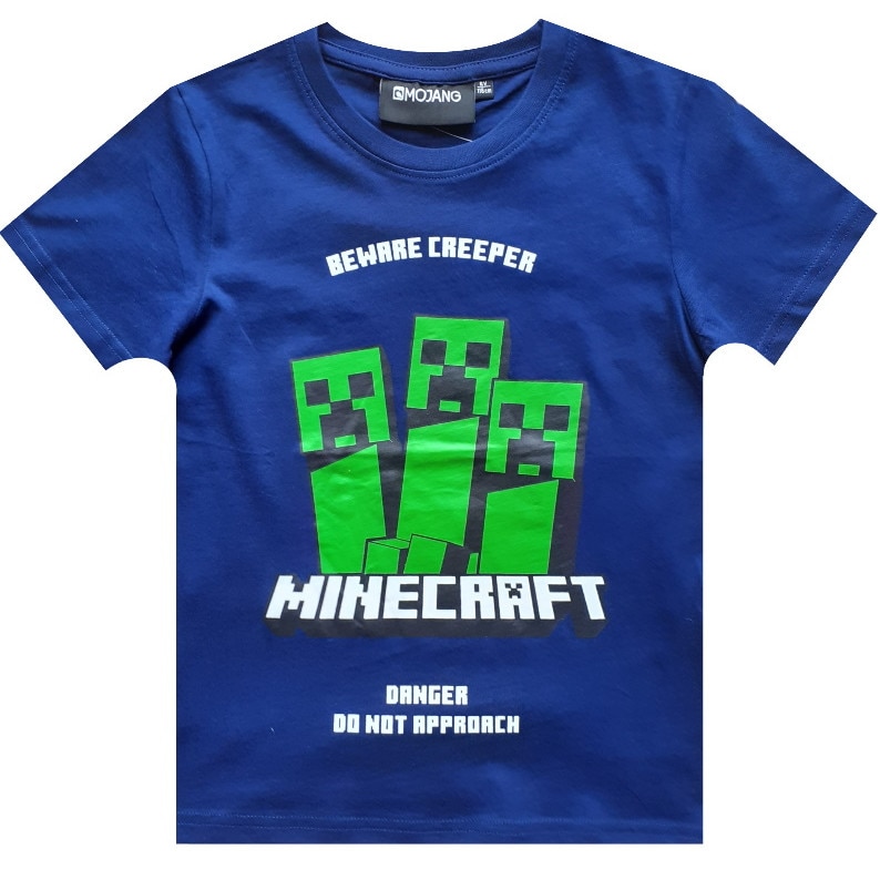 Tricou Minecraft EnderMan, Bleumarin, 116 CM