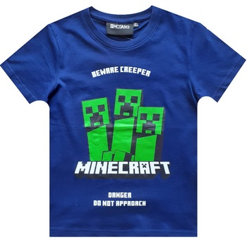 Tricou Minecraft EnderMan, Bleumarin, 116 CM Tricou Minecraft EnderMan, Bleumarin, 116 CM