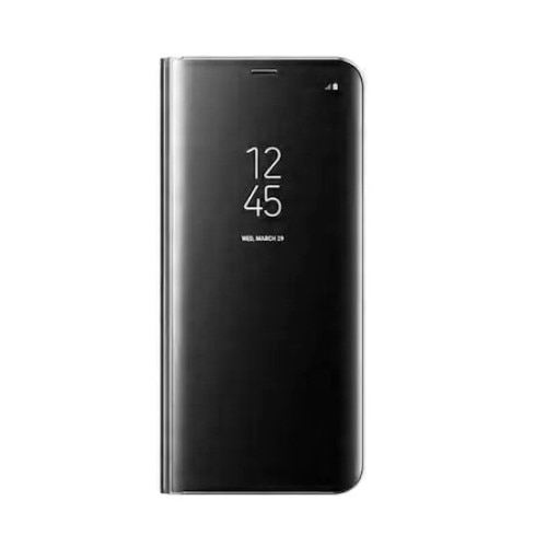Husa Clear View Case Cover Pentru Samsung Galaxy S10 Lite, Culoarea Negru