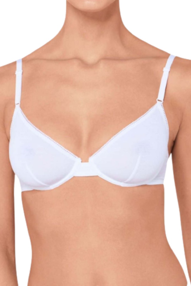 Sutien, Sloggi, 24/7 Cotton W, Alb