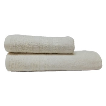Set 2 prosoape bambus 70x140cm, 50x90cm, Class Home, Ecru Set 2 prosoape bambus 70x140cm, 50x90cm, Class Home, Ecru