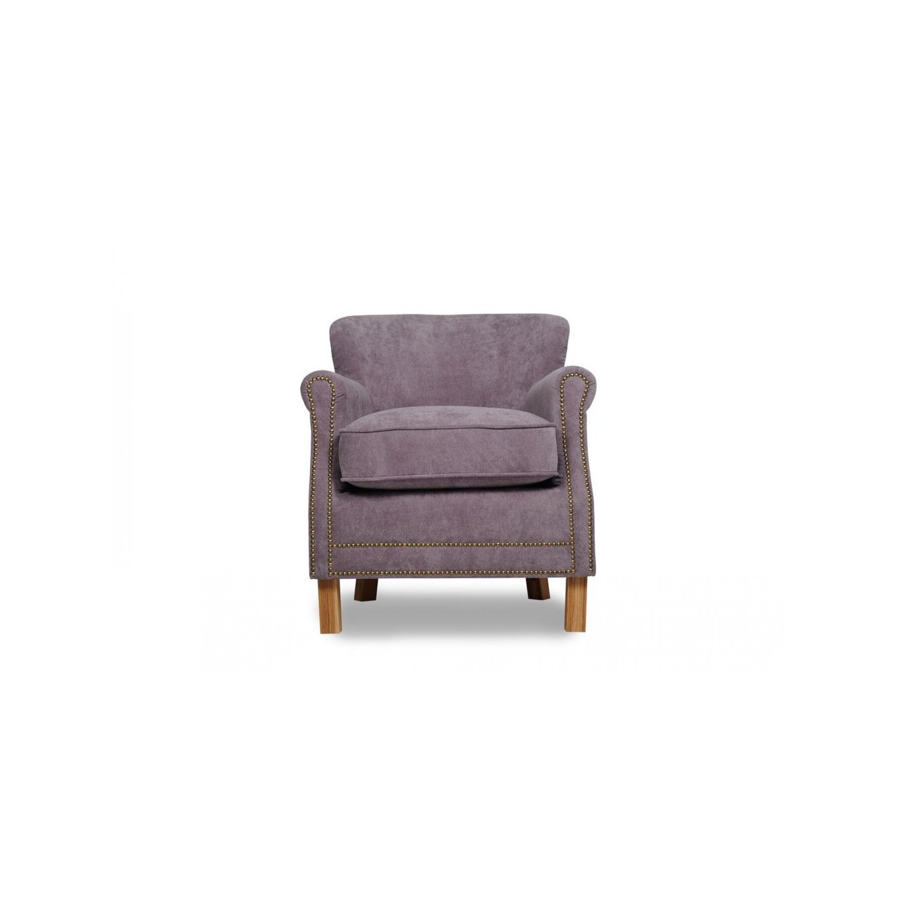 Fotoliu modern, Royal Home, Magnus,Violet inchis, 78x78x69 cm