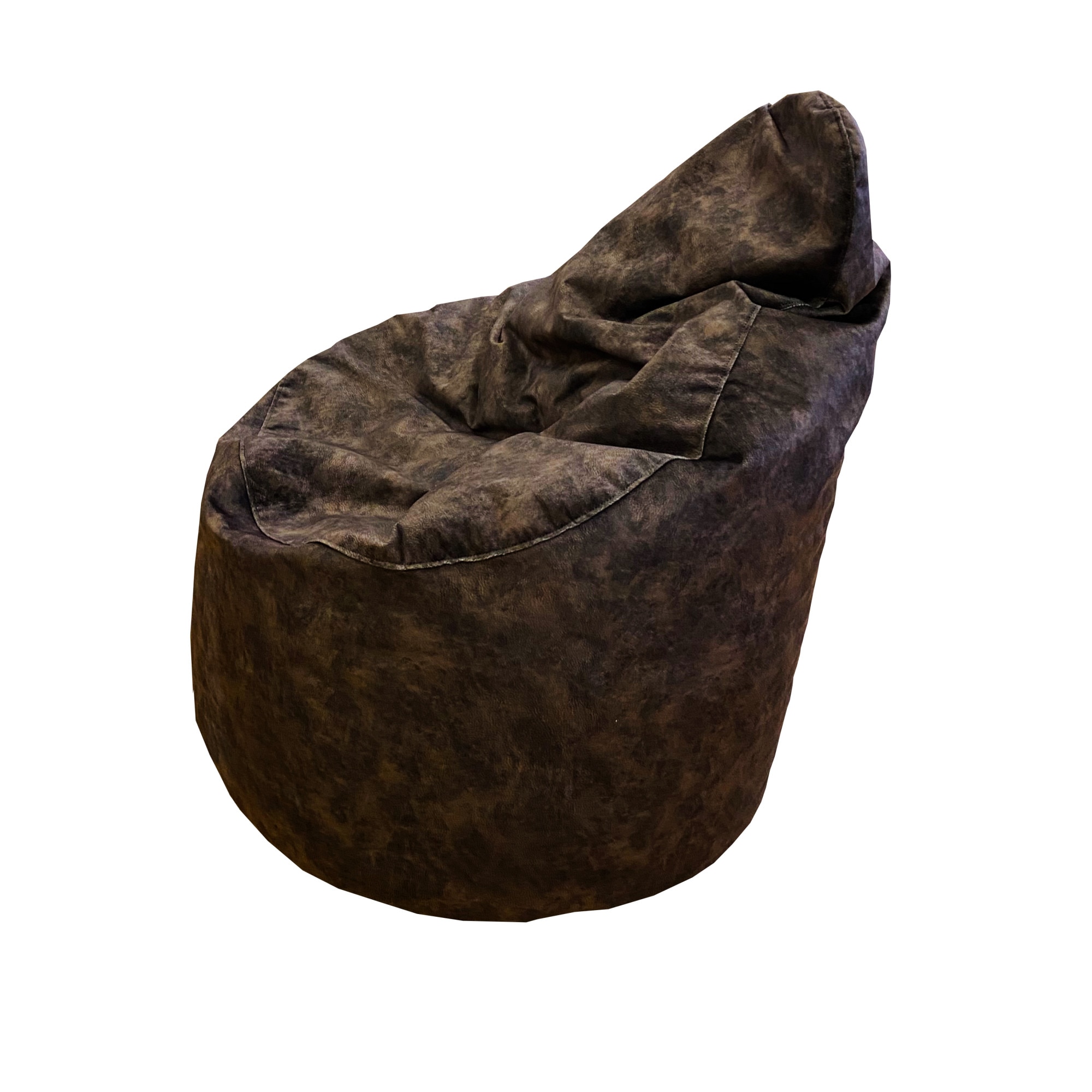 Fotoliu Alfio, maro, plus imprimat, 85x110 cm