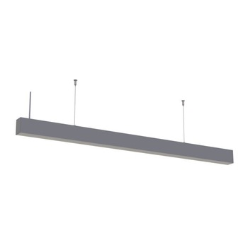 Corp Iluminat LED cu suspensie liniara interconectabil, Optonica, 40W, Lumina Naturala, 118cm, Argintiu Corp Iluminat LED cu suspensie liniara interconectabil, Optonica, 40W, Lumina Naturala, 118cm, Argintiu