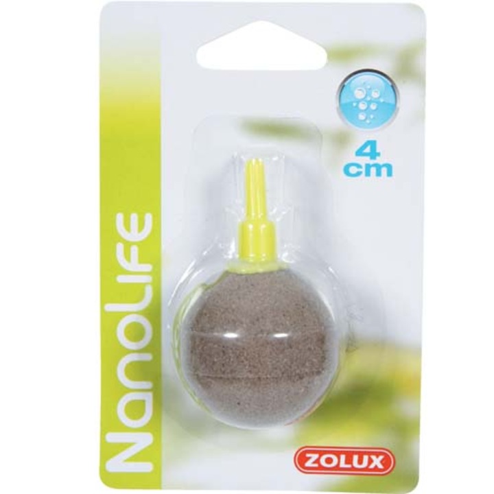 ZOLUX Set piatra de aerare, 4 cm, pentru acvarii, conectare 4/6mm