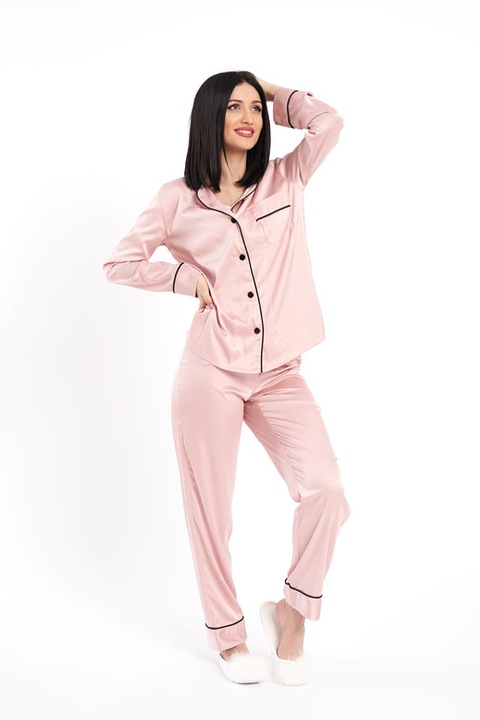 Pijama Divide,roz, Uni